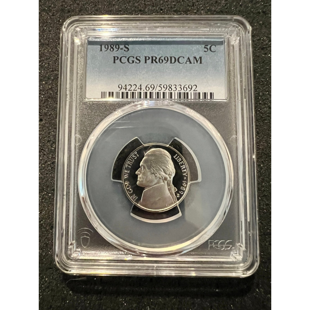 1989-S Jefferson Nickel